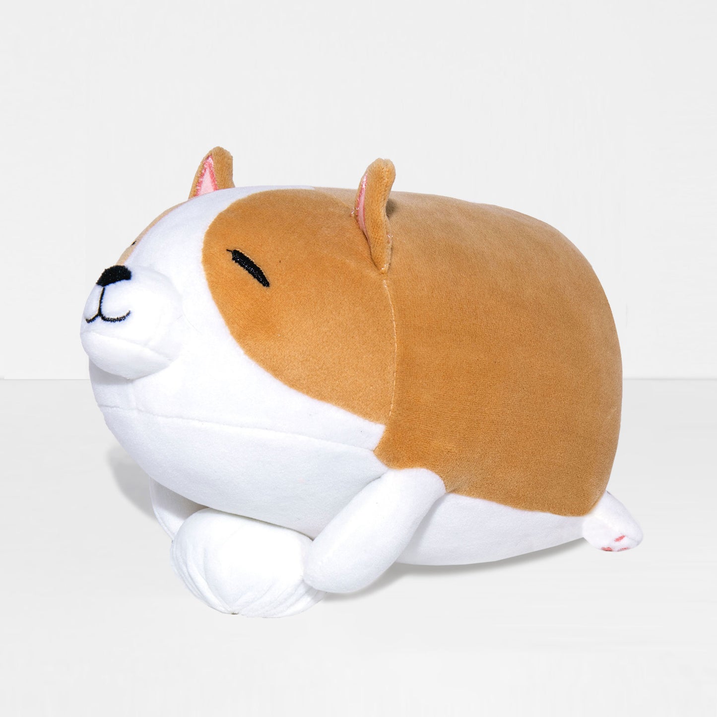 Bow Bao: Soft Corgi Animal Plushies - - Classic Brown